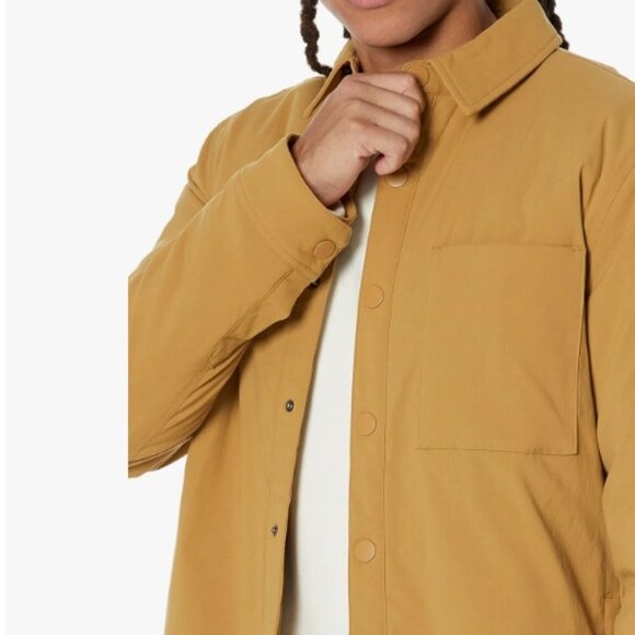 Amazon Essentials Men's Regular-Fit Nylon Insulated Shirt Jacket, XLarge Tall - Picture 6 of 7